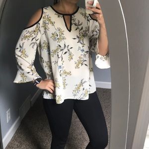 Maurices cold shoulder blouse
